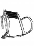 Складная четырехступенчатая лестница для лодки с поручнями безопасности SeaLadder FT4+